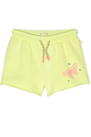 Billieblush Butterfly-print cotton shorts