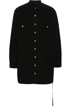 Rick Owens Long-sleeve cotton shirt