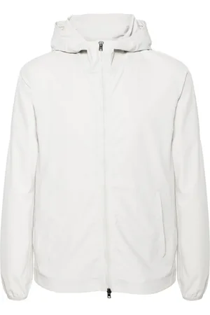 HERNO Zip-up hooded bomber jacket