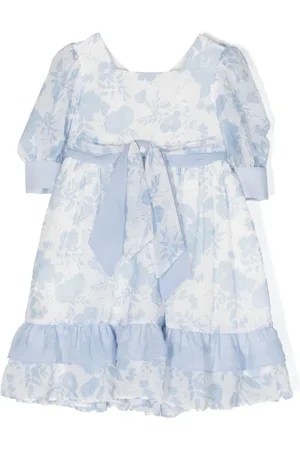 PATACHOU Floral-print belted dress
