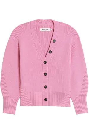 AERON V-neck knitted cardigan - Pink