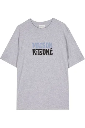 Maison Kitsuné Logo-print cotton T-shirt
