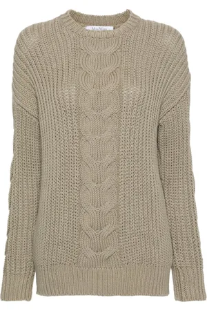 Max Mara Chunky cable knit jumper