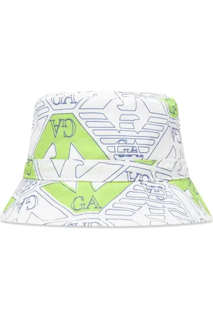 Emporio Armani Logo-print bucket hat