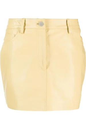 REMAIN Leather mini skirt