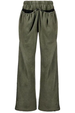 Natasha Zinko Drawstring-pocket track pants