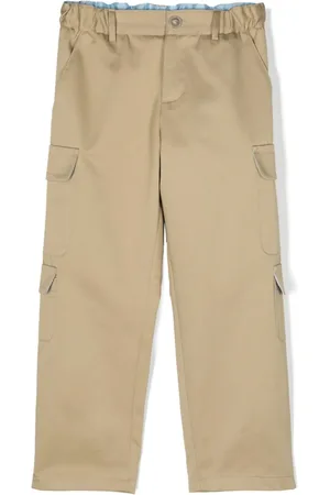 VERSACE Cotton cargo trousers