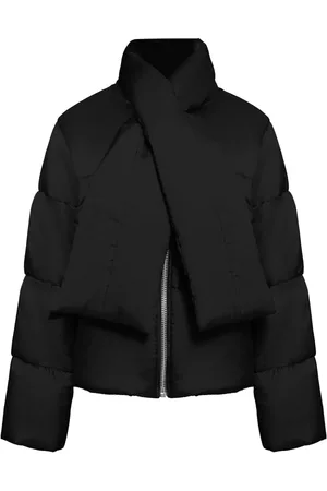 Uma Raquel Davidowicz Scarf-detail puffer jacket
