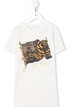 Roberto Cavalli Flag-print T-shirt dress
