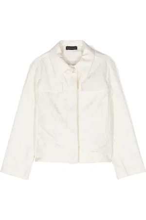 Emporio Armani Logo-jacquard shirt jacket