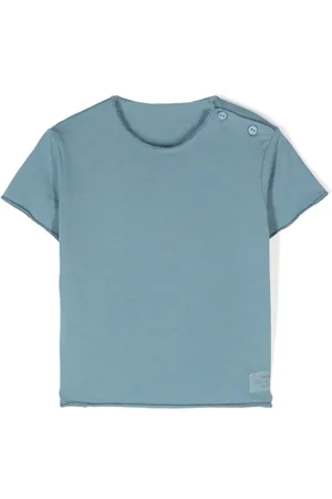 TEDDY & MINOU Logo-patch cotton T-shirt