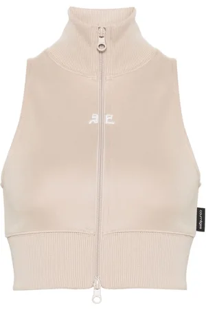 Courrèges Jersey cropped vest
