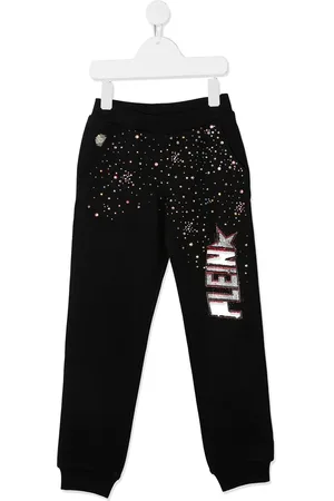 Philipp Plein Embellished logo track pants
