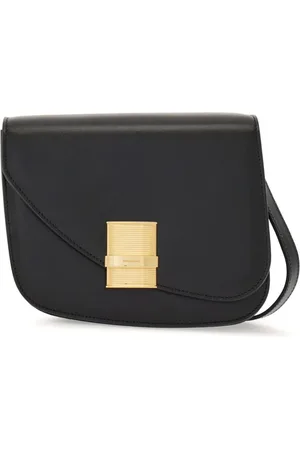 Salvatore Ferragamo Small Asymmetric leather crossbody bag