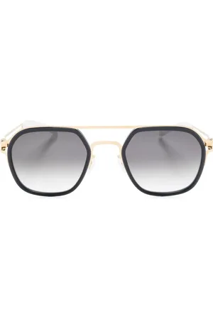 MYKITA Leeland geometric-frame sunglasses