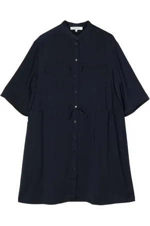 Maison Kitsuné Short-sleeve button-up minidress