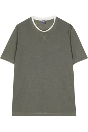 FEDELI Crew-neck knitted top