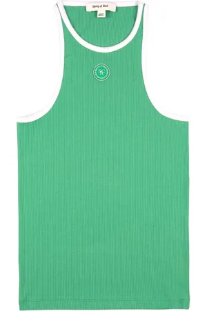 Sporty & Rich SRHWC ribbed tank top
