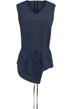 Uma Raquel Davidowicz Tie-front sleeveless top