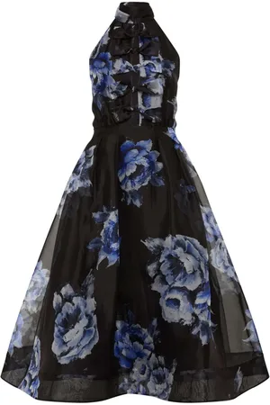 Rebecca Vallance Florentine floral-print silk-chiffon dress