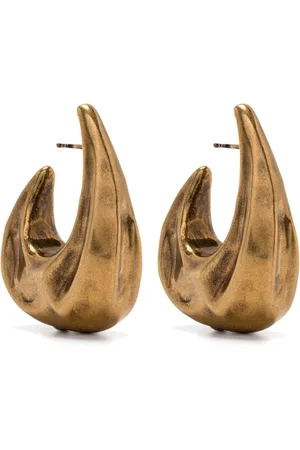 Khaite Medium Olivia hoop earrings
