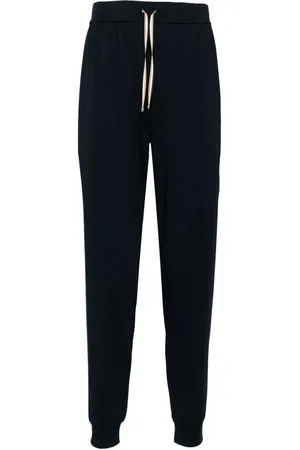 HUGO BOSS Drawstring-waist tapered-leg track pants