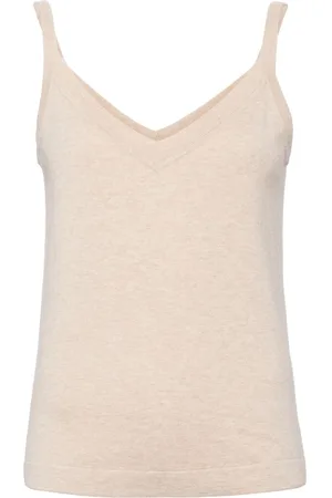 N.PEAL Fine-knit cami top