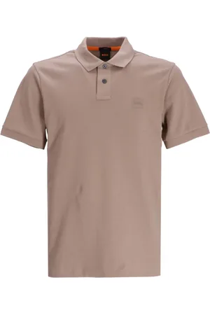 HUGO BOSS Logo-appliqué cotton polo shirt