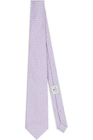 Etro Patterned-jacquard silk tie