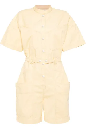 Marant Etoile Kiara cotton playsuit