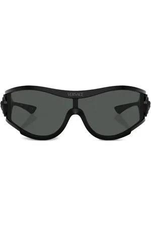 VERSACE Medusa-plaque pilot-frame sunglasses