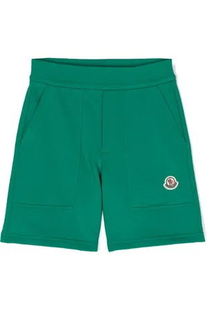 Moncler Logo-patch cotton shorts