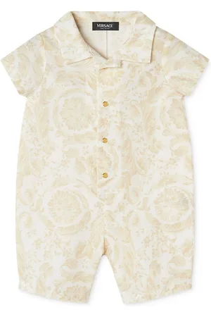VERSACE Barocco-print romper