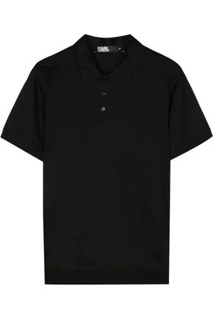Karl Lagerfeld K/Signature cotton polo shirt