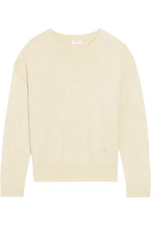 Claudie Pierlot Logo-embroidered cashmere sweater