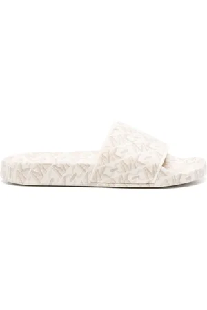 Michael Kors Gilmore monogram-pattern slides