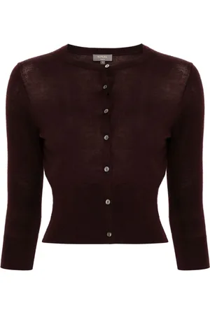 N.PEAL Darcie cropped cardigan