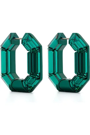 Swarovski Lucent hoop earrings