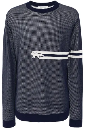 Maison Kitsuné Flash Fox mesh jumper