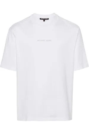 Michael Kors Logo-embroidered cotton T-shirt