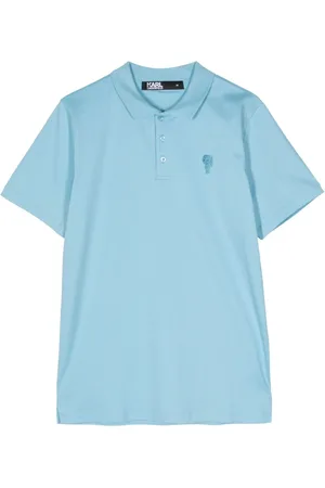 Karl Lagerfeld Ikonik embroidered polo shirt