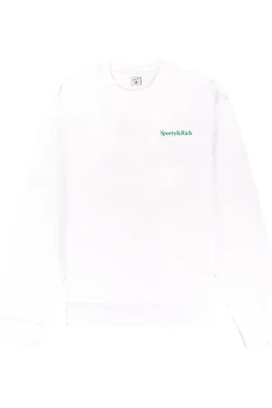 Sporty & Rich Drink More Water cotton sweatshirt
