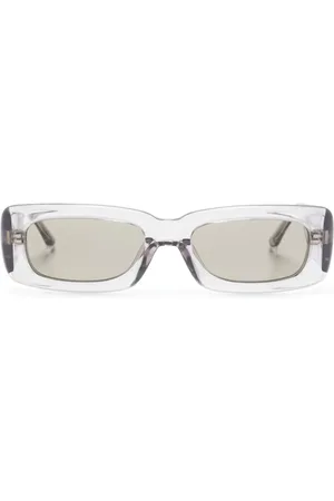 Linda Farrow X The Attico Mini Marfa rectangle-frame sunglasses