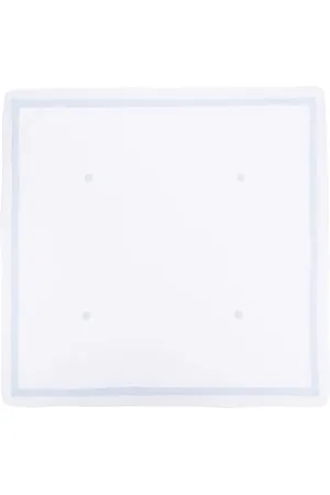 LA STUPENDERIA Contrasting-edge blanket