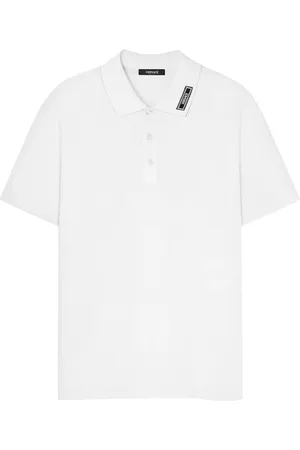 VERSACE 90s Logo polo shirt