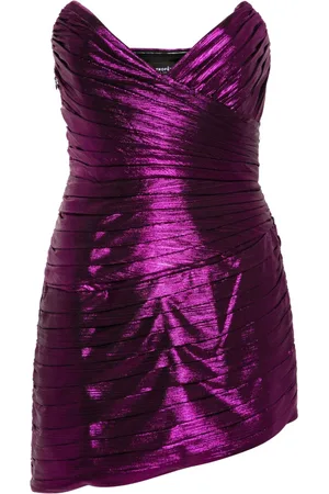 Retrofete Nala sweetheart-neck minidress