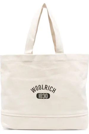 Woolrich Logo-print canvas tote bag
