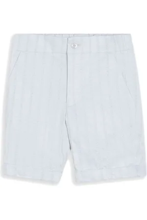 Maison Ava Striped smart shorts