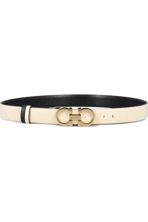 Salvatore Ferragamo Logo-engraved buckle belt