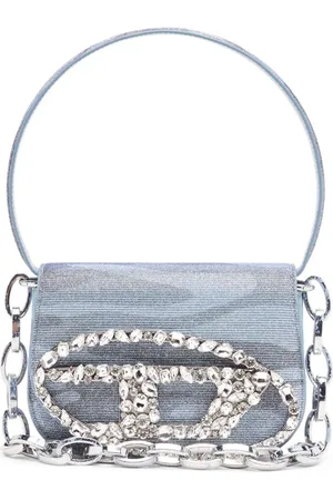 Diesel 1DR lurex shoulder bag